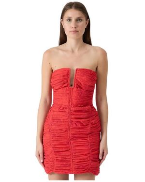 Sabina Musayev Short Dresses - Red