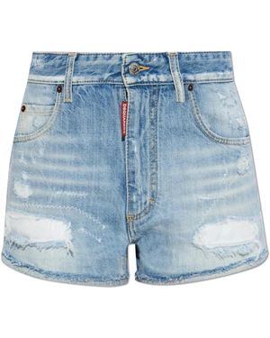 DSquared² Denim Shorts - Azul