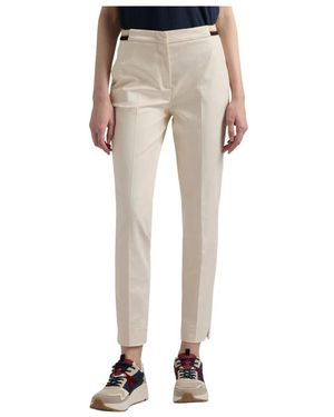 Harmont & Blaine Cropped Trousers - Neutro
