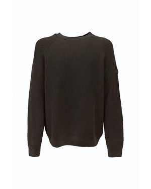 Heskimo Round-Neck Knitwear - Black