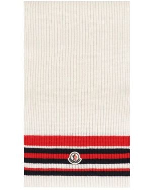 Moncler Winter Scarves - White