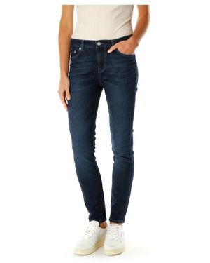 Current/Elliott Skinny Jeans - Blauw