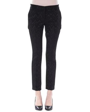 Byblos Slim-Fit Trousers - Noir
