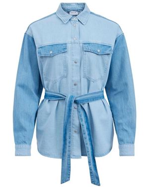 Vila Denim Shirts - Azul
