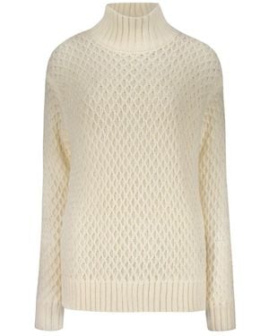 Moorer Rollkragenpullover - Weiß