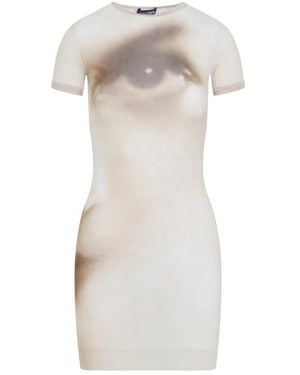 Jean Paul Gaultier Short Dresses - White