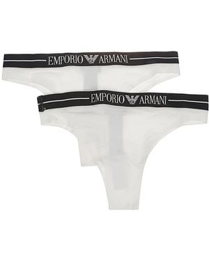 Emporio Armani Bottoms - Blanco