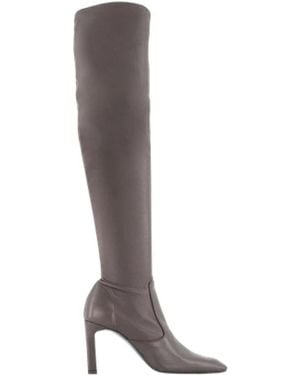 TOTEME Nappa Over-The-Knee Stiefel - Braun