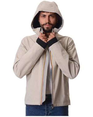 K-Way Joachim Bonded Korte Jas - Bruin