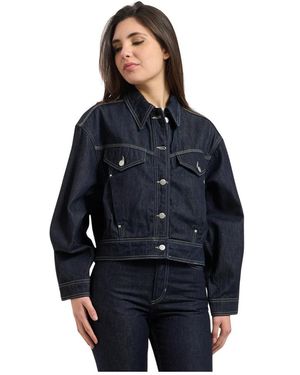 HUGO Denim Jackets - Azul