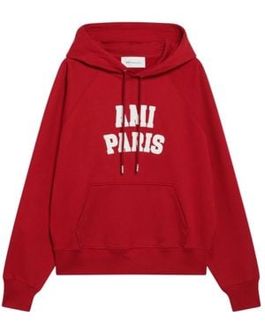 Ami Paris Hoodies - Rojo