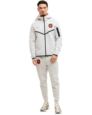 Nike Fitness ,Grijs ,Katoen Nederland Tech Fleece Trainingspak 2026-2028