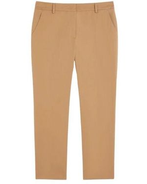 Weekend by Maxmara Cropped Pants - Natural