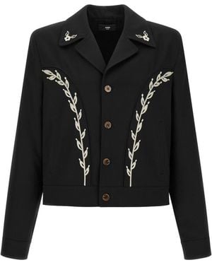 Amiri Light Jackets - Negro