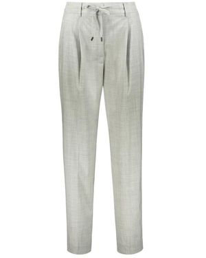 Moorer Tapered Trousers - Grey