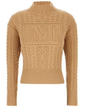 Max Mara Turtlenecks - Natural