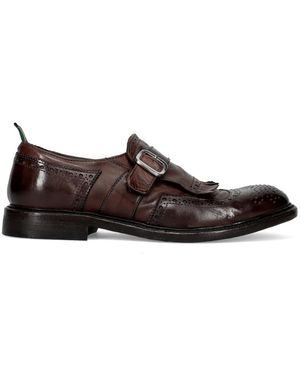 Green George Dress Shoes - Brown
