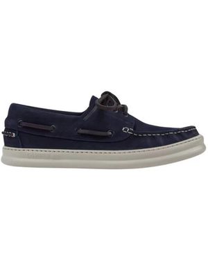 Camper Schoenen ,Blauw ,Leer Mocassini