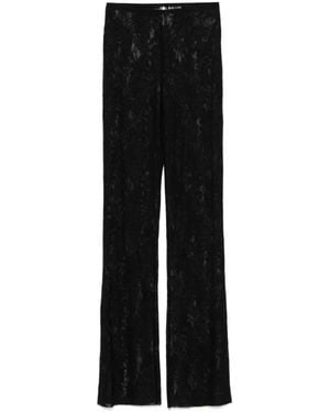Norma Kamali Wide Trousers - Noir