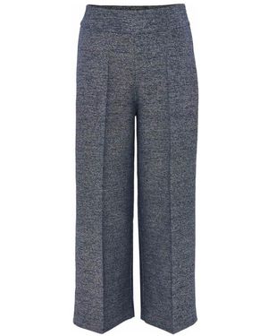 Opus Geknipte Broek - Grijs