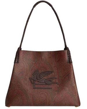 Etro Tote Bags - Brown