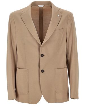 Manuel Ritz Stilvolle Jacke - Natur