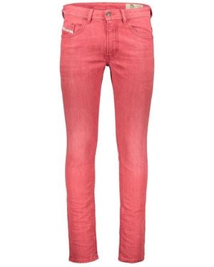 DIESEL Slim-Fit Jeans - Red