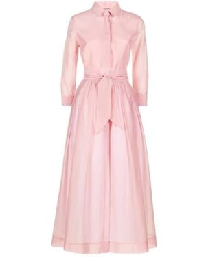 Sara Roka Shirt Dresses - Rosa