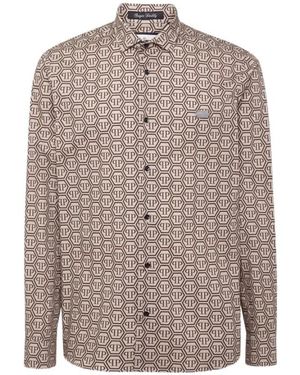 Philipp Plein Casual Shirts - Marrón