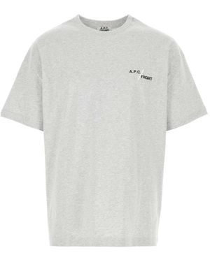 A.P.C. T-Shirts - Grey