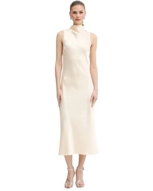 Patrizia Pepe Midi Dresses - Blanco