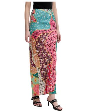 Never Fully Dressed Maxi Skirts - Rojo
