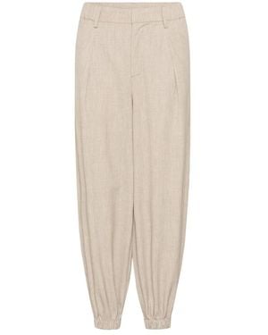 Kaffe Wijde Broek - Naturel