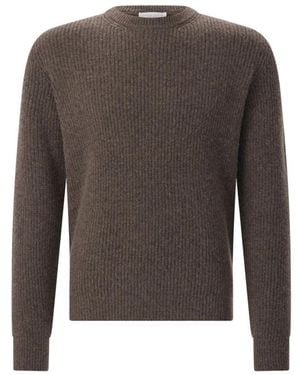 Roberto Collina Round-Neck Knitwear - Grigio