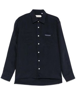 NAMACHEKO Casual Shirts - Blue