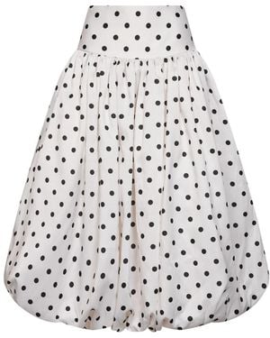 Self-Portrait Midi Skirts - Wit