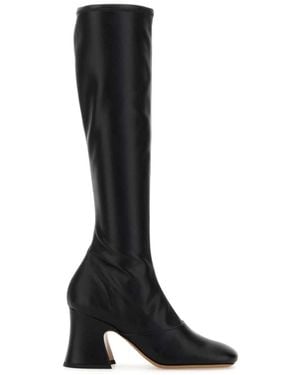 Chloé Janis Overknee-Stiefel - Schwarz