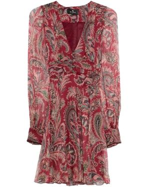 Etro Short Dresses - Red