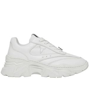 Windsor Smith Weiße Low-Top-Sneakers Craze