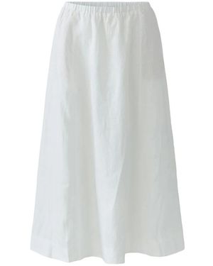 Ouí Midi Skirts - Bianco