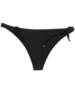 Coperni Flower Bikini Broekje - Zwart