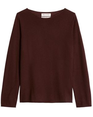 Marc O' Polo Strickpullover Langarm - Braun
