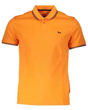 Harmont & Blaine Elegante polo estivo aderente - Arancione