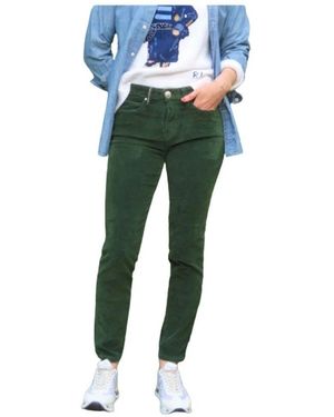 Islow Corduroy slim 7/8 hose - Grün