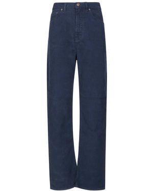 Victoria Beckham Straight Fit Jeans - Blue