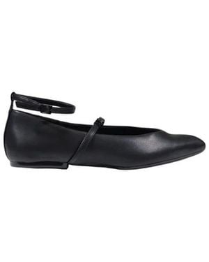 ARMANI EXCHANGE Ballerina Shoes - Black
