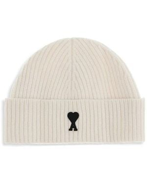 Ami Paris Beanies - Blanco