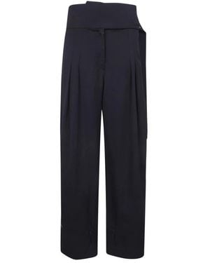 Entire studios Straight Hosen - Blau