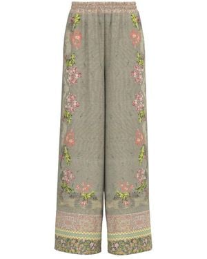 Pierre Louis Mascia Wide Trousers - Natural