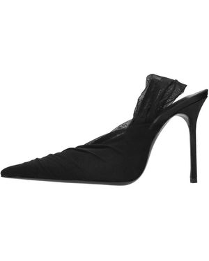 Gedebe Heeled Mules - Nero